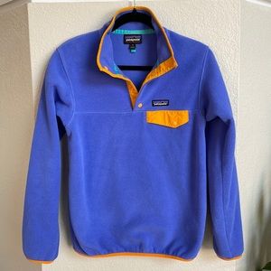 Patagonia synchilla fleece pull over size Small